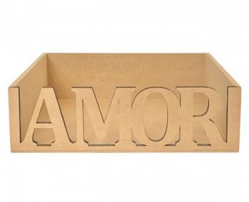 BANDEJA QUADRADO 25X25X7 AMOR 6MM REF.689