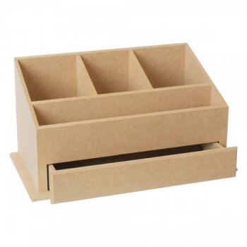 CAIXA MAQUIAGEM NA BASE 36X19X18 C/ GAVETA LISA