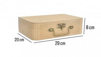 MALETA P ALCA METAL 29X20X8,5 REF.1345