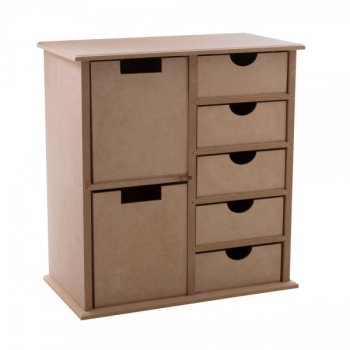 ORGANIZADOR 7 GAVETAS 15X28X30 REF.1045