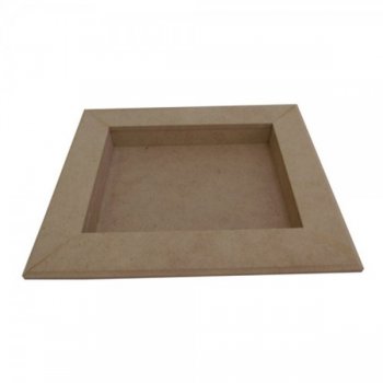 QUADRO C/ BORDA N4 30X30X5 REF.153