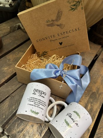 CAIXA 20X20X9 COM ESTAMPA *NÃO ACOMPANHA ITENS -  UNID