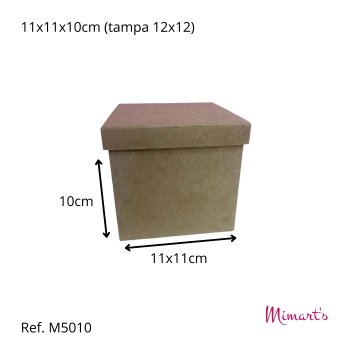 CAIXA T.S. 12X12X10CM REF.5010